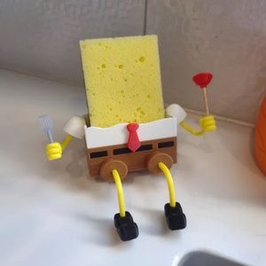 Spongebob sponge holder